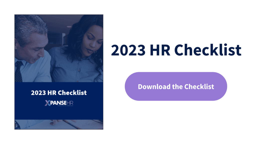 Button to download HR Checklist