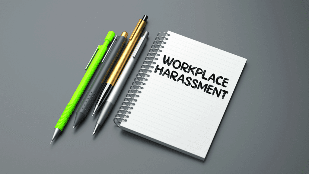 Workplace Harassment Booklet and Pens